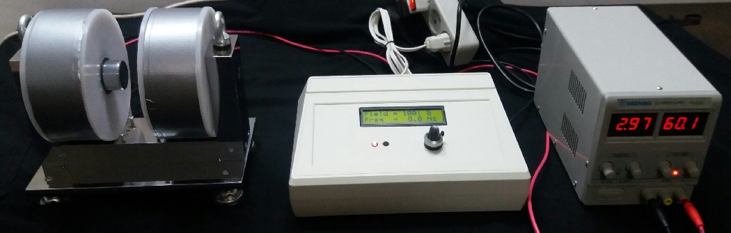 آهنربای برقی تولید میدان مغناطیسی نوسانی